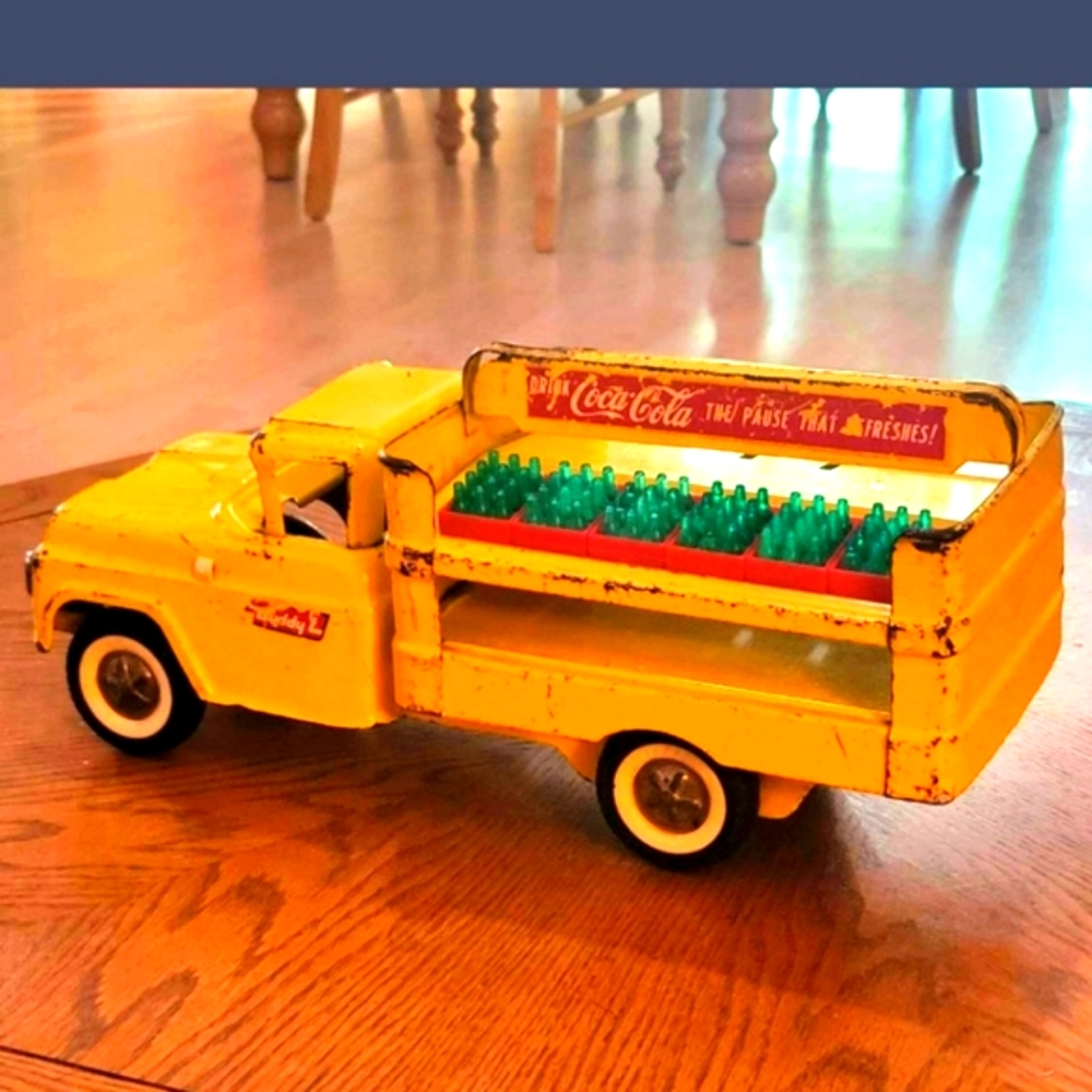 Vintage Buddy L Coke Truck